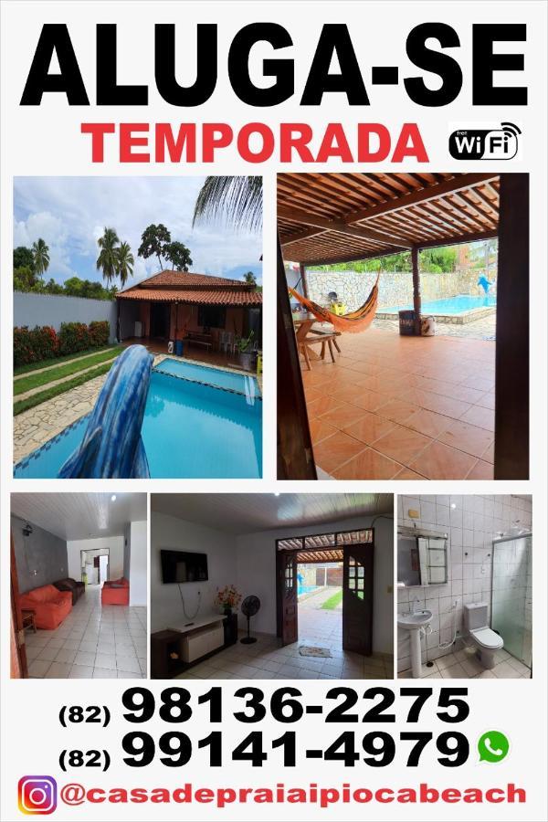 Casa De Praia Ipioca Beach E A Sua Melhor Escolha Em Maceio-Al Exterior foto
